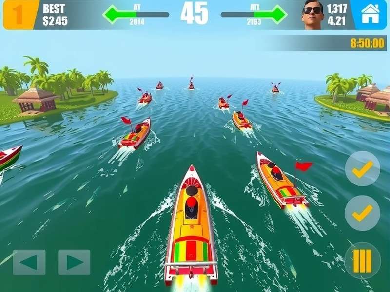 Glory Ganges Sprint multiplayer race screenshot
